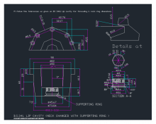 LIP CAVITY FOR PET PREFORM